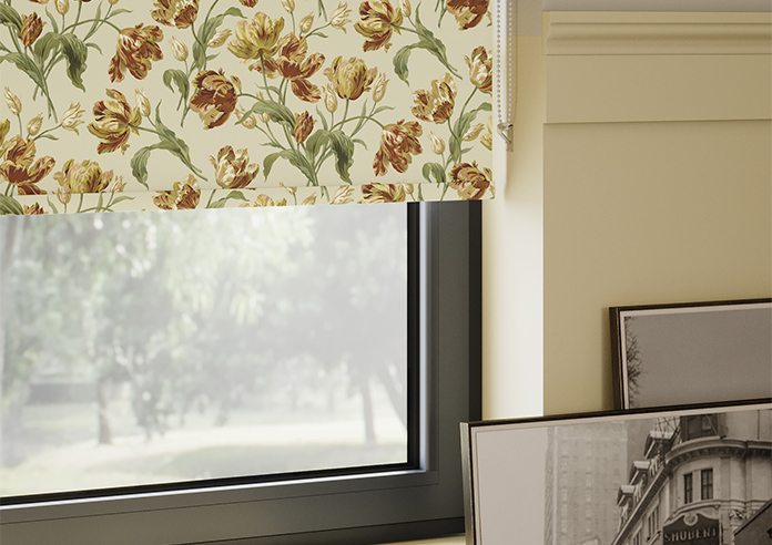 Laura Ashley Gosford, Gold - Twist&Fit Roller Blind - Image 5